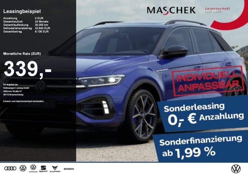 Volkswagen T-ROC R Performance *Akrapovic* AHK DCC Pano AHK