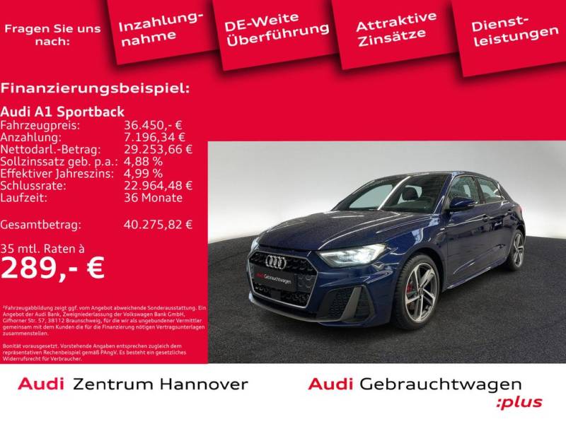 Audi A1 Sportback S line 40 TFSI virtual LED Navi Tei