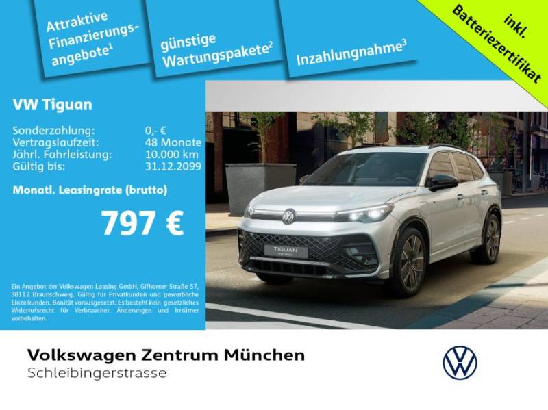 Volkswagen Tiguan 1.5 TSI eHybrid R-Line BlackStyle AHK Led