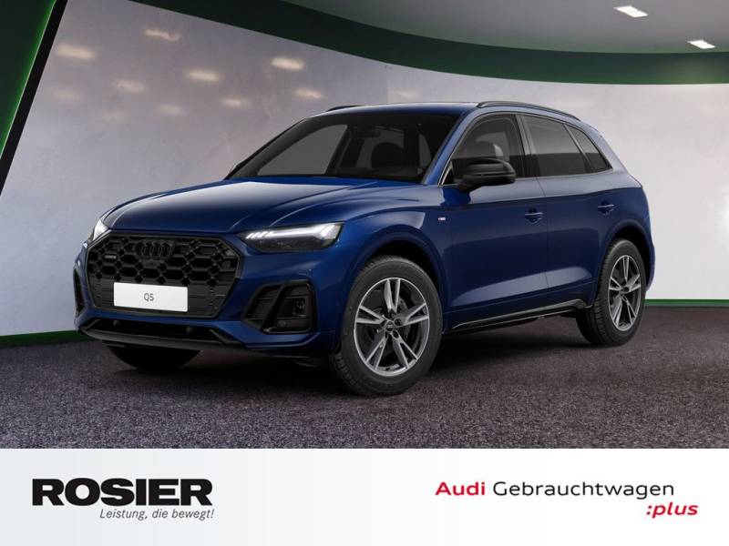 Audi Q5 S line black 40 TFSI quattro S tronic AHK HUD