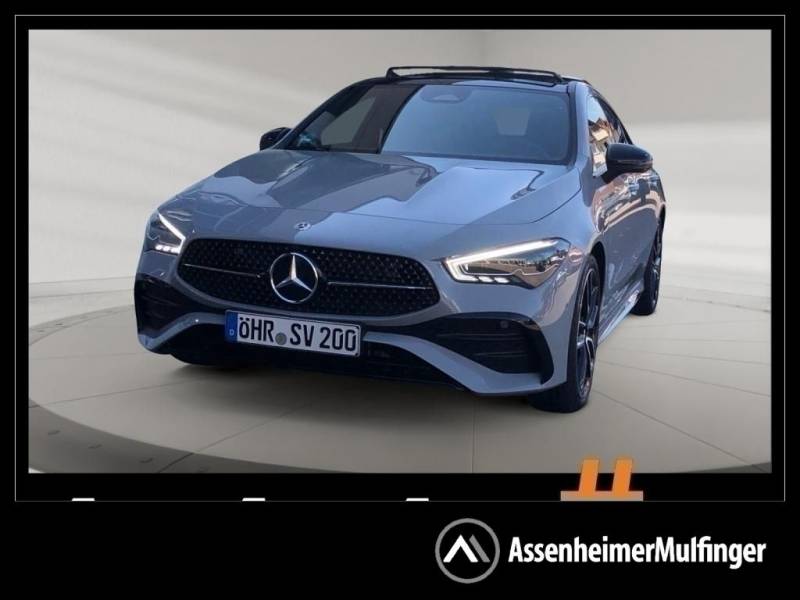 Mercedes-Benz CLA 200 Coupe +MBUX+AMG+Wide+Navi+MBeam+Pano+AHK