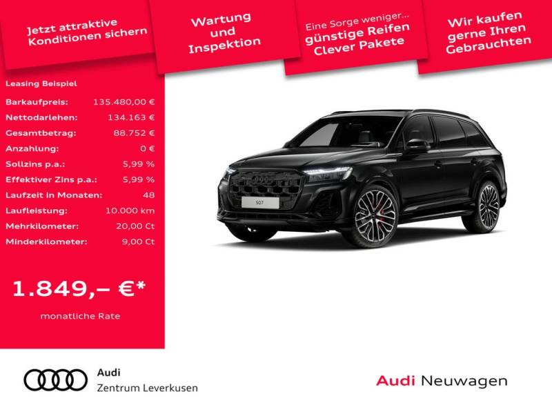 Audi SQ7 quattro 360°KAM LASER STANDHZ PANO RAUTE AHK