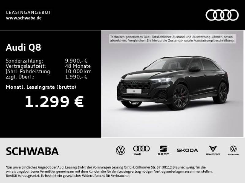 Audi Q8 SUV TFSI e e quattro tiptronic *PANO*BandO*AHK*