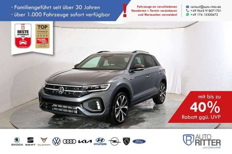 Volkswagen T-Roc R-Line Limited ACC-AHK-RFK-PANO-LED-Car...