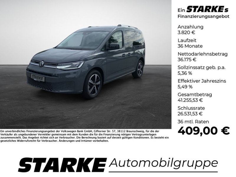 Volkswagen Caddy 1.5 TSI DSG Goal LED Kamera PDC Tempo Kli