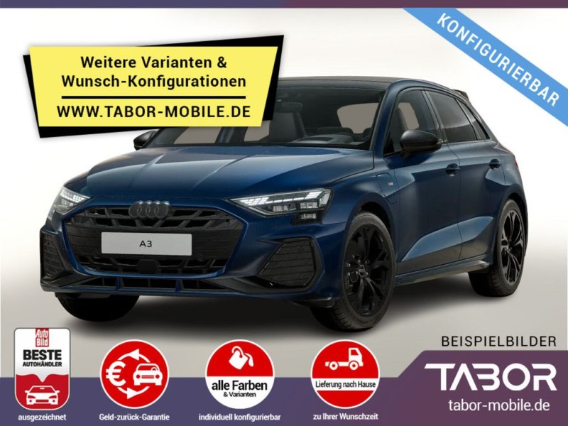 Audi A3 Sportback 40 TFSIe 204 S line LED VirCo PDC