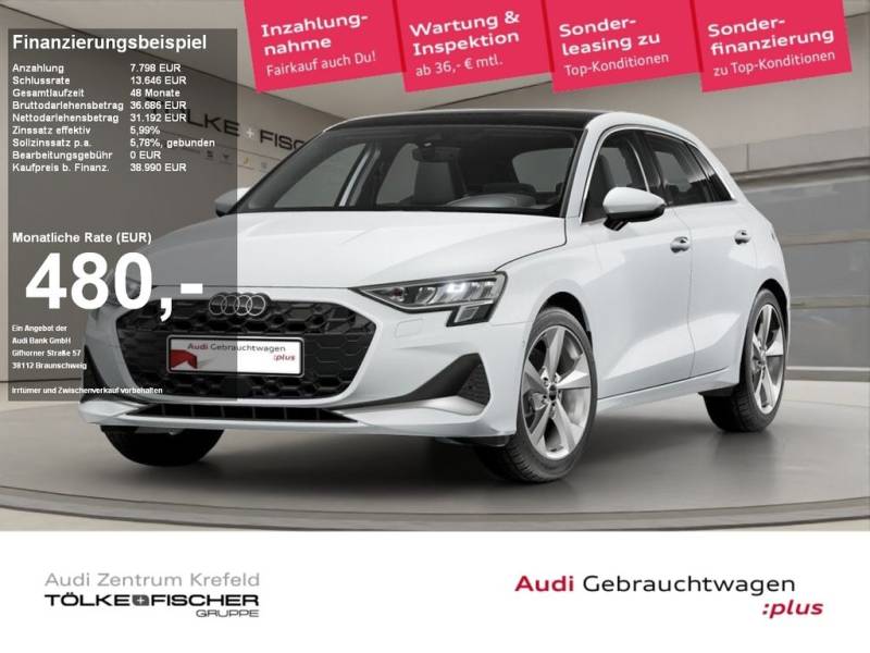 Audi A3 30 Sportback 1.5 TFSI advanced ACC Kam. Navi