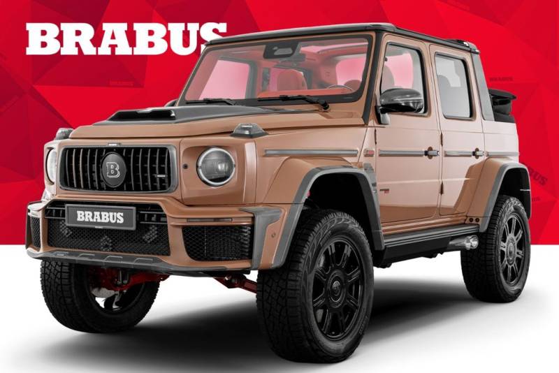 Mercedes-Benz BRABUS XL 800 Cabrio auf Basis Mercedes-AMG G 63