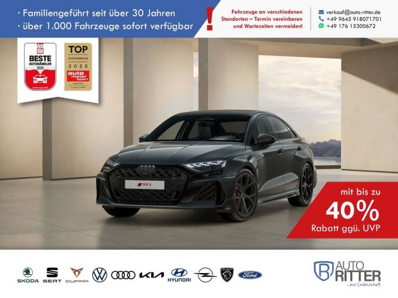 Audi RS3 Limousine ACC-HuD-RFK-PANO-LED-Navi-360°-...
