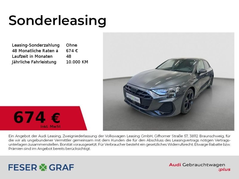 Audi A3 Sportback S line 35 TDI 110(150) kW(PS) S tro