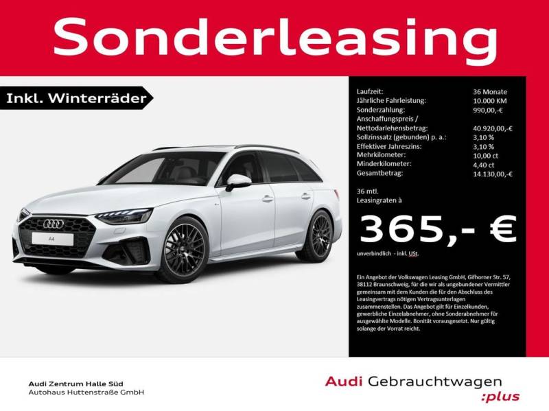 Audi A4 Avant 35 TFSI S line LEDER PANO VIRTUAL 18"