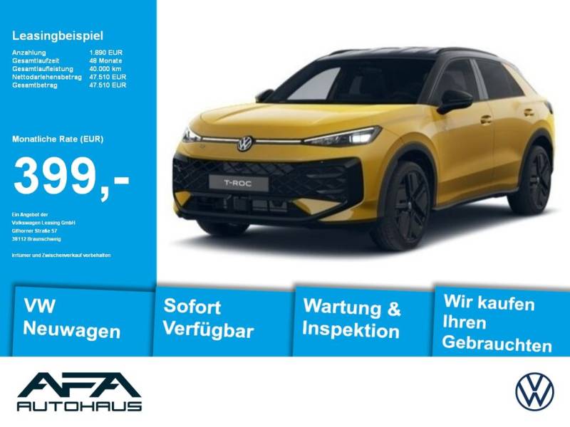 Volkswagen T-Roc 1.5 eTSI R-Line DSG AHK*Matrix*Navi*ACC*Hu