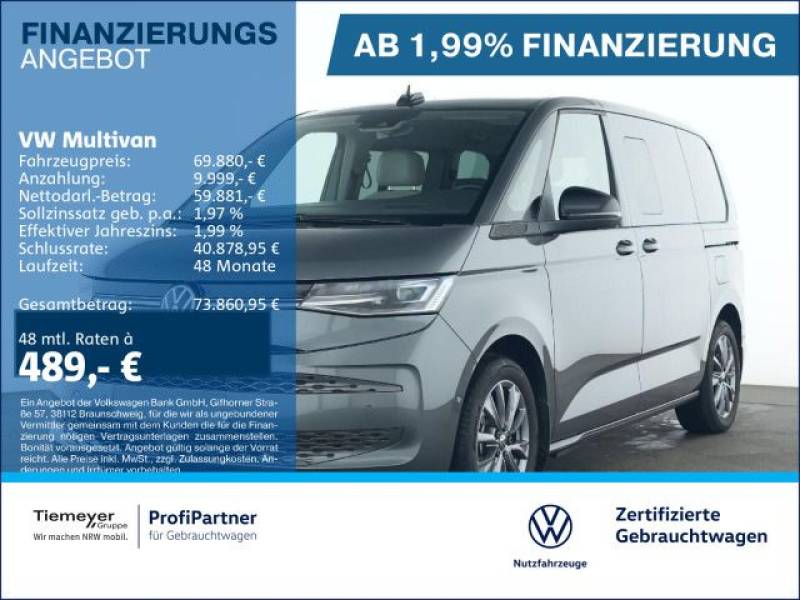 Volkswagen T7 Multivan Hybrid ALLRAD LIFE VIS-A-VIS PANO