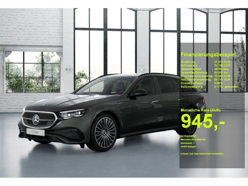 Mercedes-Benz E 300 de T #AMG #PANO-SD #BURMESTER #HUD #AHK