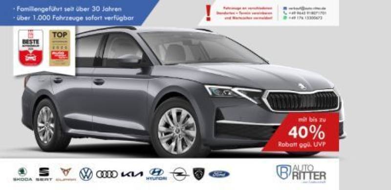 Skoda Octavia Combi Selection ACC-AHK-RFK-LED-Carpl...
