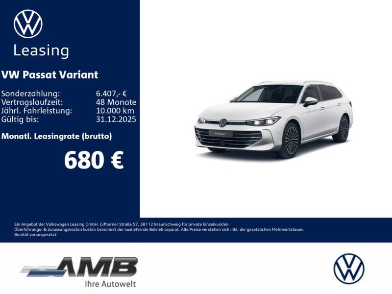 Volkswagen Passat Variant Elegance 2.0 TDI AHK/IQ.Dr/ProMax
