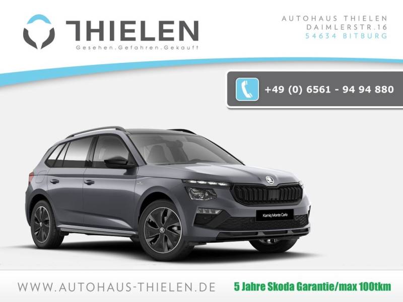 Skoda Kamiq Monte Carlo 1.5/Matrix/AHK/FSH/5-J Garanti