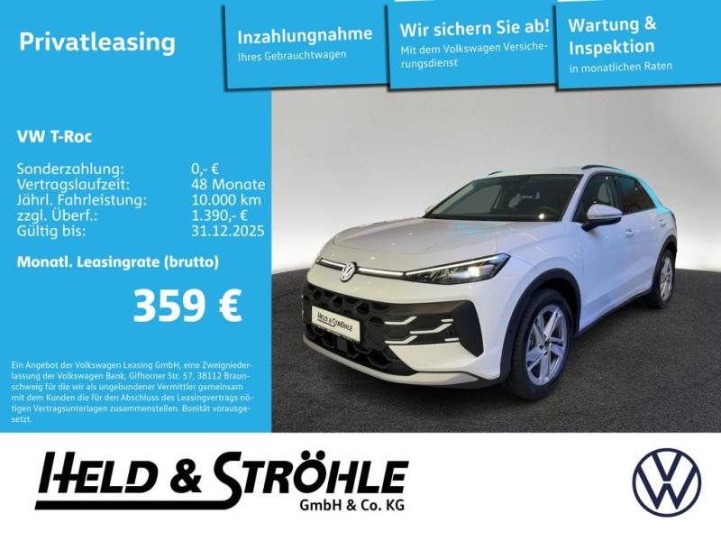 Volkswagen T-Roc Life 1.5l eTSI ACC WKR RFK Front Assist