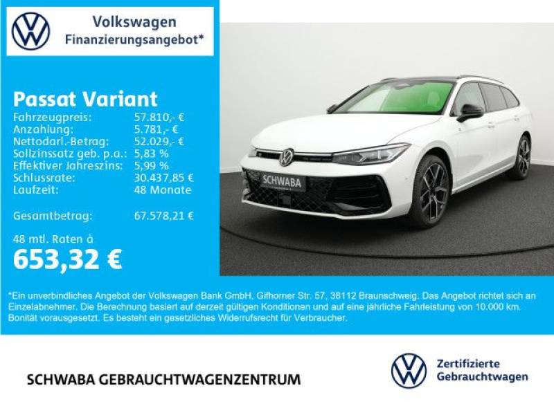 Volkswagen Passat Variant R-Line 2.0 TSI StdHz*PANO*AHK*19"