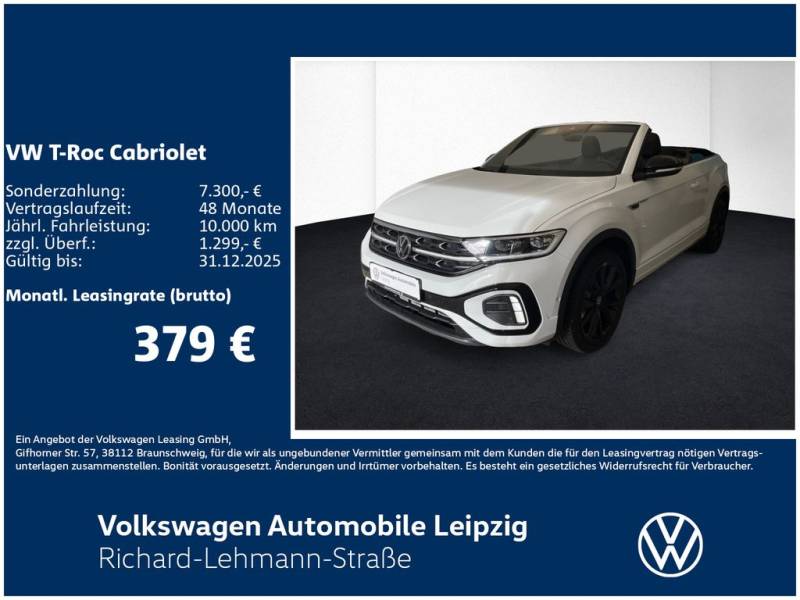 Volkswagen T-Roc Cabriolet R-Line 1.5 TIS 110 kW DSG*AHK