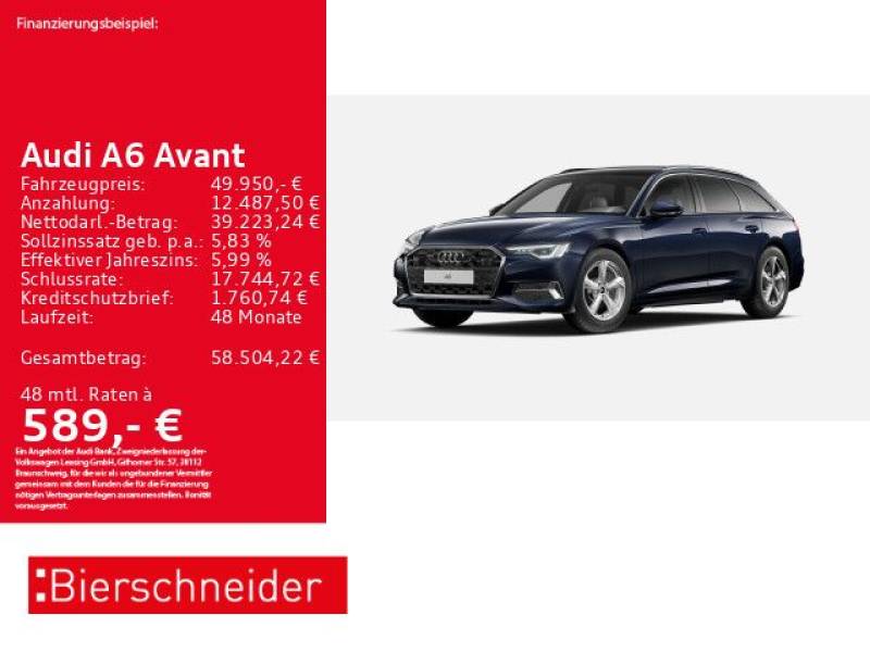 Audi A6 Avant 45 TFSI qu. advanced AHK MATRIX PANO LE