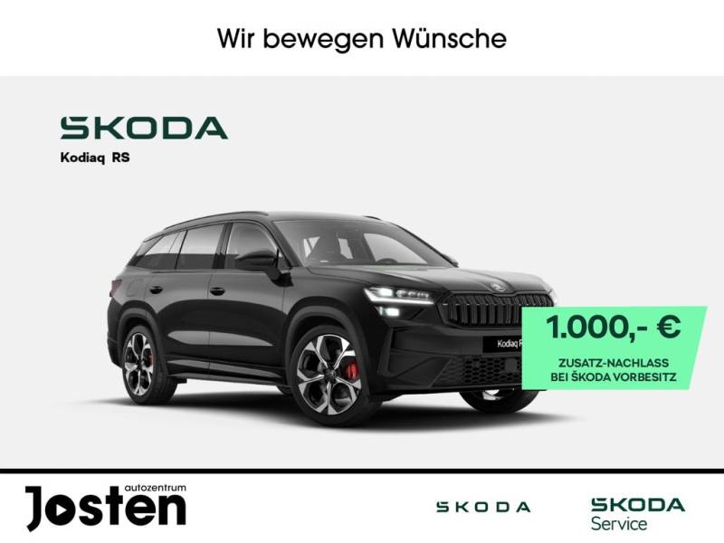 Skoda Kodiaq RS 2.0TSI 4x4 DCC trainiertes Parken
