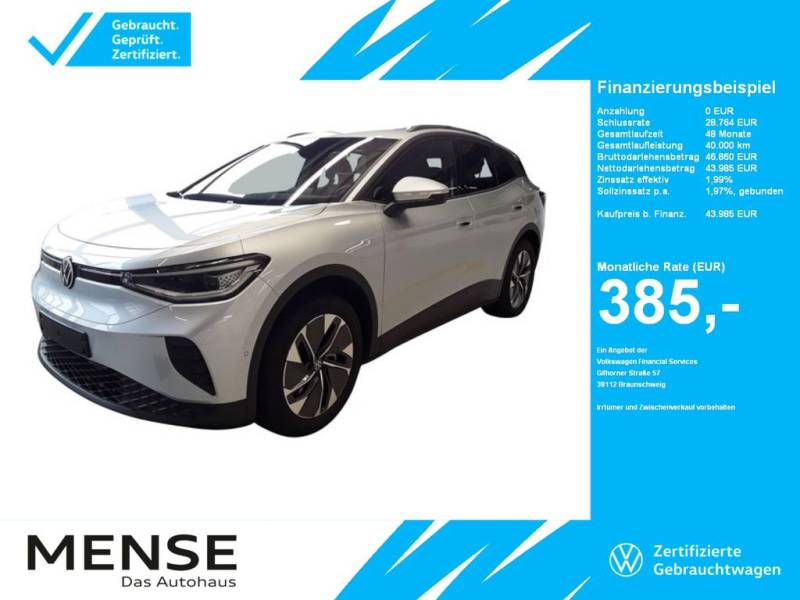 Volkswagen ID.4 Pro 4-motion IQ.Light-Matrix-CarPlay-AHK-LM