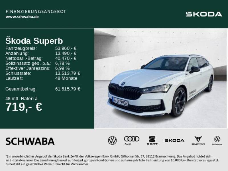 Skoda Superb Combi Sportline 1,5 TSI iV DSG *MATRIX*