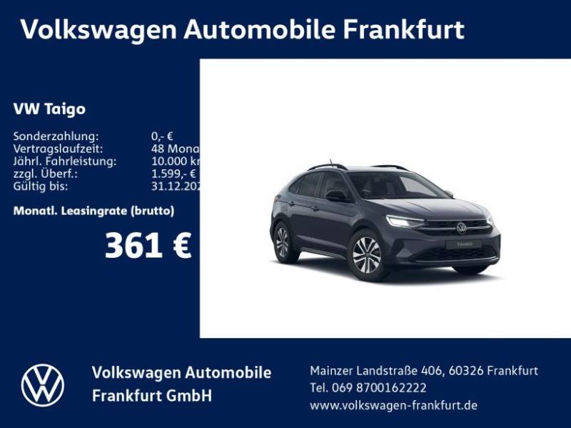 Volkswagen Taigo Life 1,0 l TSI OPF 85 kW (116 PS) 7-Gang-D