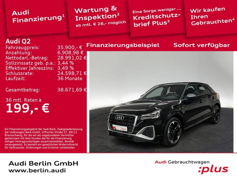 Audi Q2 S line 35 TFSI S tr.