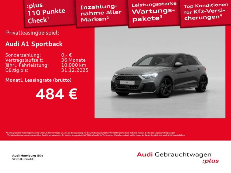 Audi A1 Sportback 35 TFSI S tronic 2xS LINE/LED/ACC