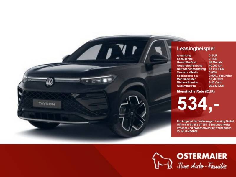 Volkswagen Tayron R-Line 2.0TSI 204PS 4MOTION DSG IQ.LIGHT,