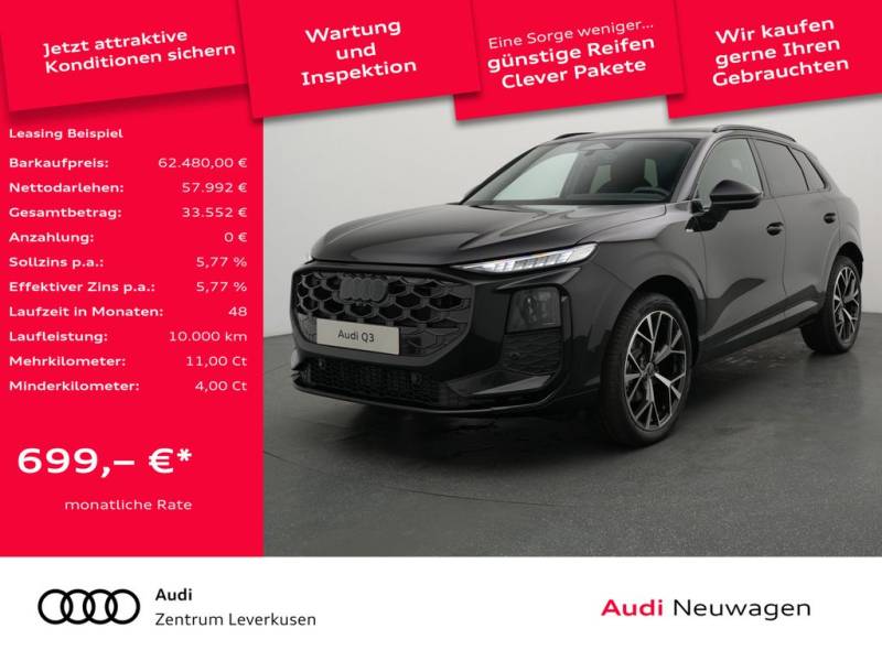 Audi Q3 S tronic S line MATRIX AHK PANO HUD SONOS ACC