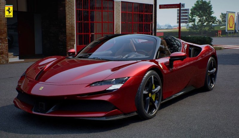 Ferrari SF90 Spider /Full Carbon/2-Tone/VOLL/TOP