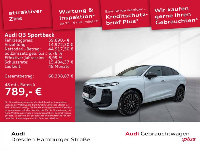 Audi Q3 Sportback TDI 110 kW S tronic