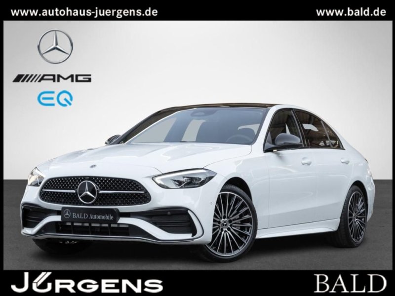 Mercedes-Benz C 180 AMG+MBUX+LED+Pano+AHK+Night+360+Totw+AUT