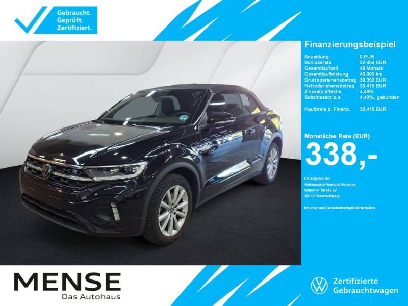 Volkswagen T-Roc Cabriolet 1.5TSI DSG R-Line IQ.Light-ACC