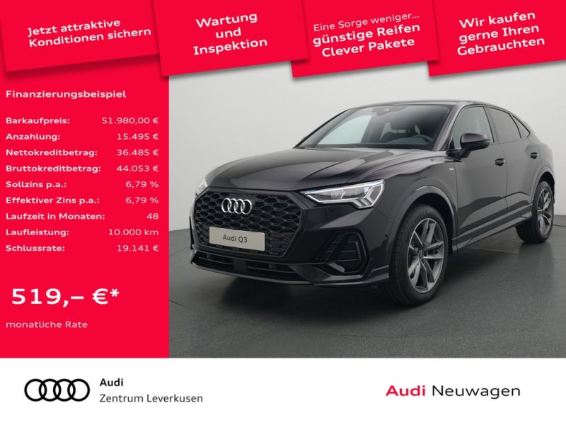 Audi Q3 Sportback S line S tronic S-LINE PANO AHK ACC