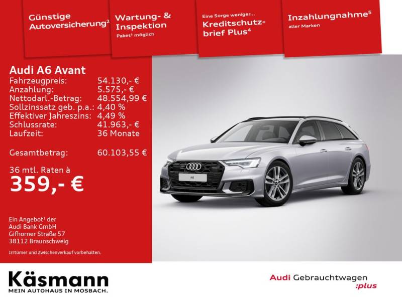Audi A6 Avant S line 45TFSI qu MATRIX AHK KAM PANO