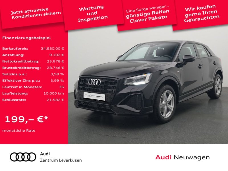 Audi Q2 35 TFSI S tronic S line LED KAM AHK VIRT PDC