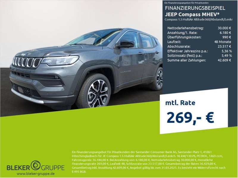 Jeep Compass MHEV Compass 1.5 MultiAir Altitude360/A