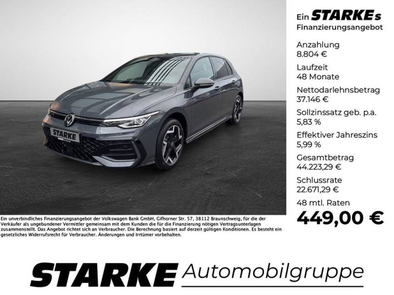 Volkswagen Golf 2.0 TDI DSG R-Line HeadUp AHK Navi LED Kam