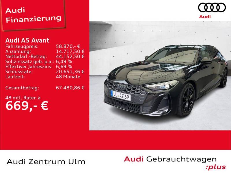 Audi A5 Avant S line 2.0 TFSI qu. S tronic AHK RFK