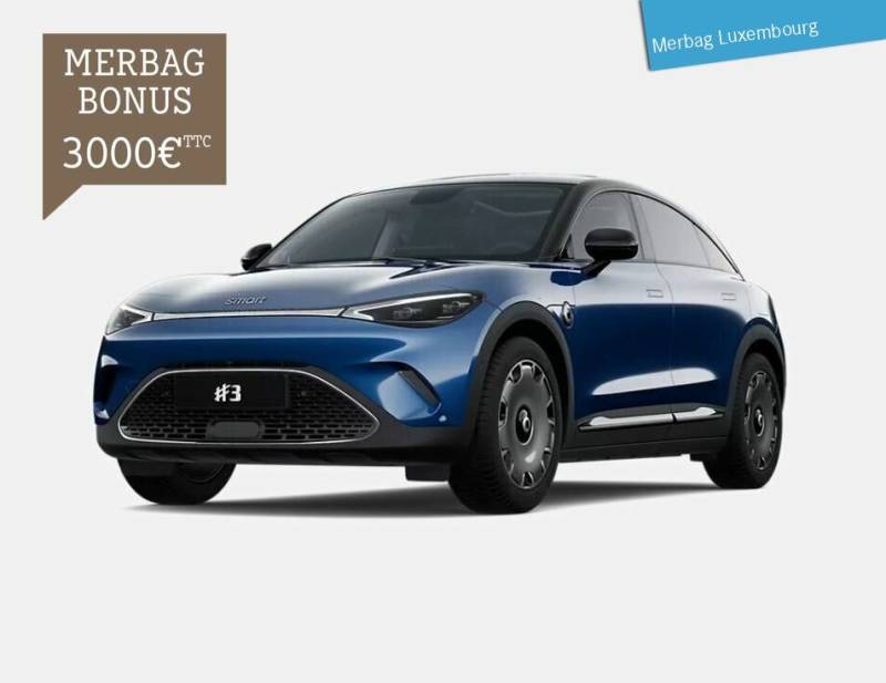 Smart #3 Premium (66kWh) (+3.000 Euro Klimabonus Luxem