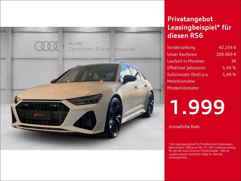 Audi RS6 4.0 TFSI quat Avant performance DynamikPls+S