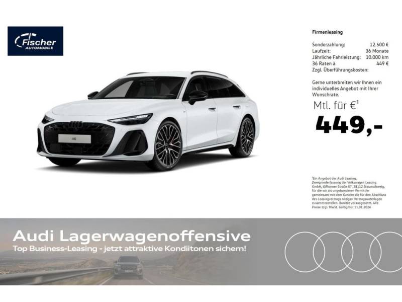 Audi A6 Avant e-hybrid quattro S line edition one