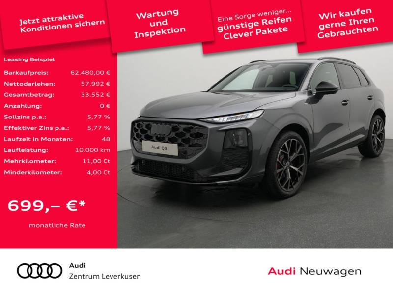 Audi Q3 S tronic S line MATRIX AHK PANO HUD SONOS NAV