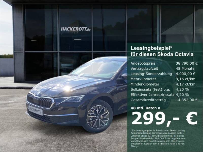 Skoda Octavia Combi Selection 1.5 TSI DSG Navi LED