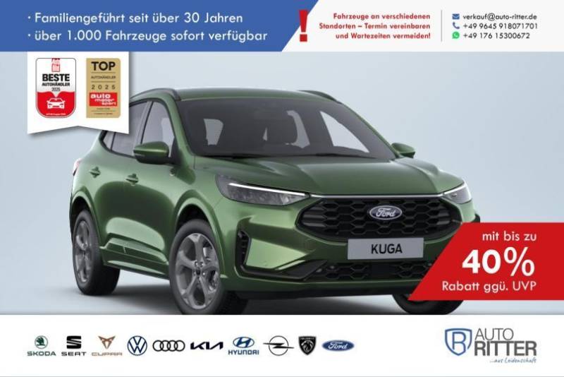 Ford Kuga ST-Line RFK-LED-Navi-Carplay-Klima-PDC-SHZ
