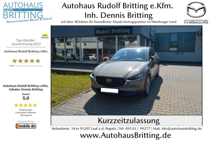 Mazda CX-30 SKYACTIV Benzin 140PS 6GS Centre-line Navi